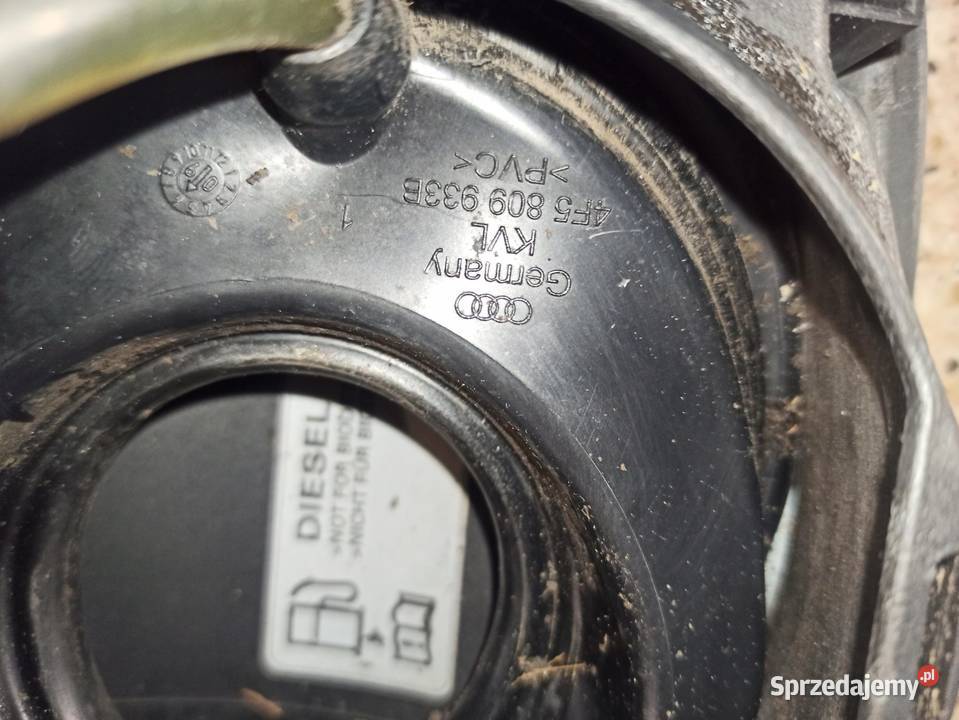 AUDI A6 C6 KLAPKA WLEWU PALIWA K LY7E 4F5809933B Klapki wlewu paliwa