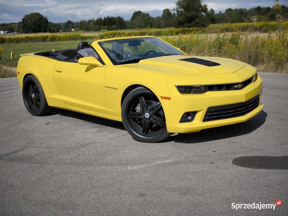 Chevrolet Camaro SS Kabrio 62 V8 2015r Kabriolet mazowieckie Góraszka