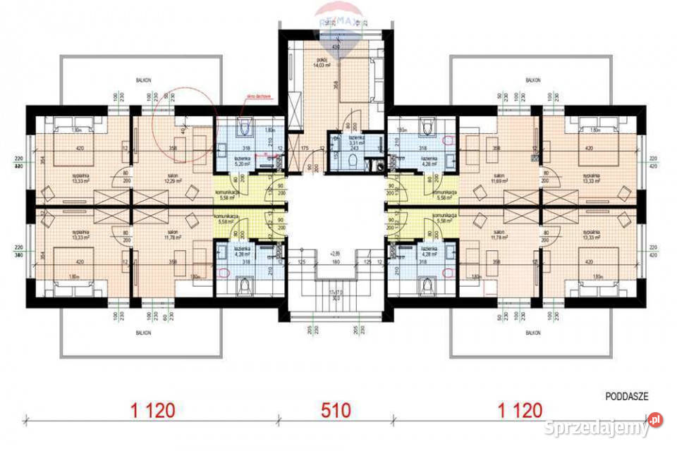 Budynek z apartamentami w Grywałdzie małopolskie Grywałd