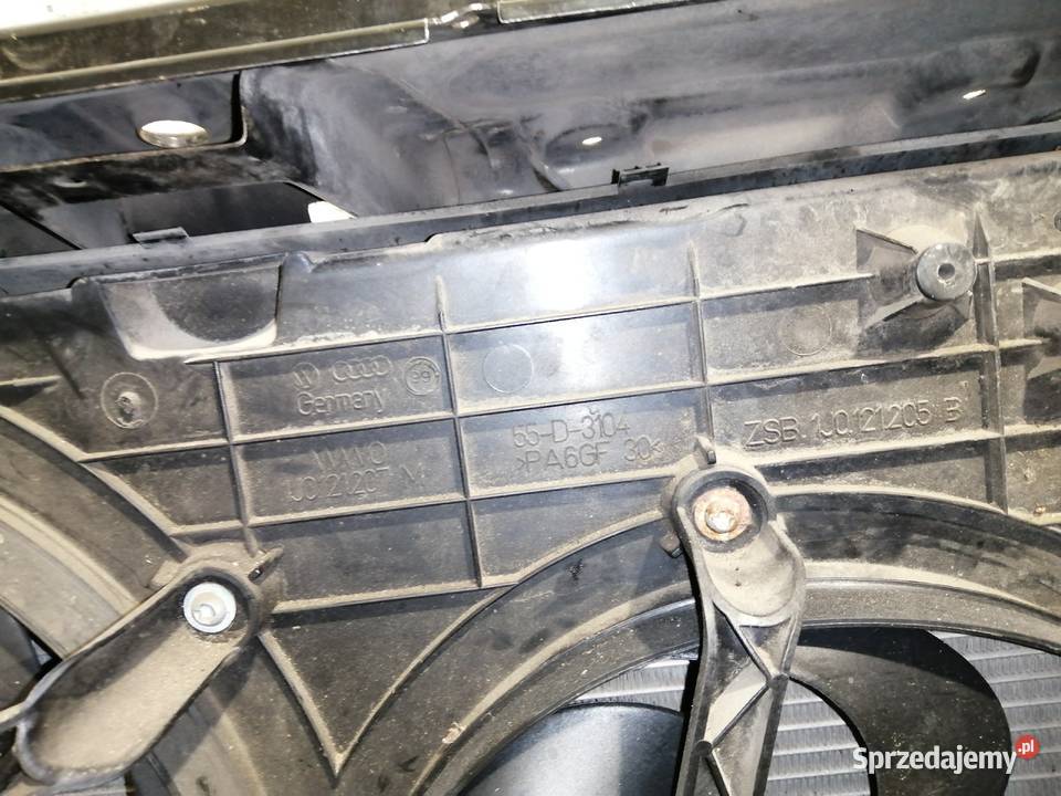 WENTYLATOR CHŁODNICA KLIMA KOMPLETNY SEAT TOLEDO Cerekwica Stara