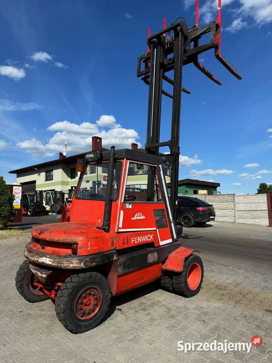 wózek widłowy LINDE H40D DEUTZ diesel bliźniacze Działoszyn