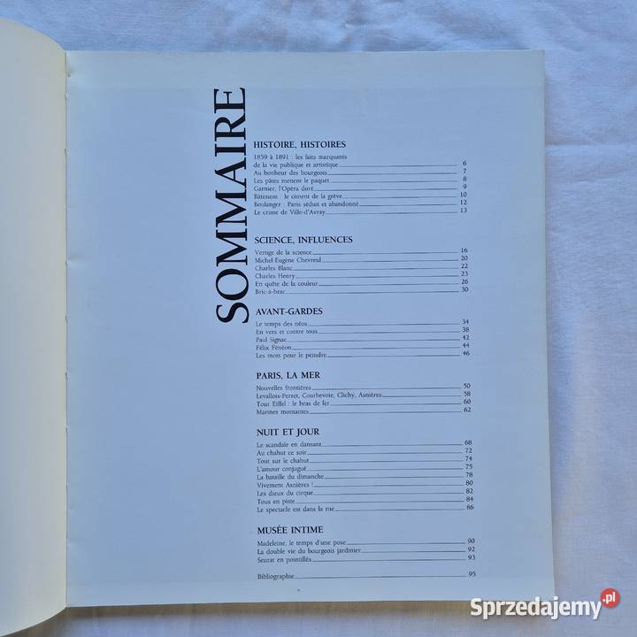 Georges Seurat album w jfrancuskim puentylizm Brzesko sprzedam