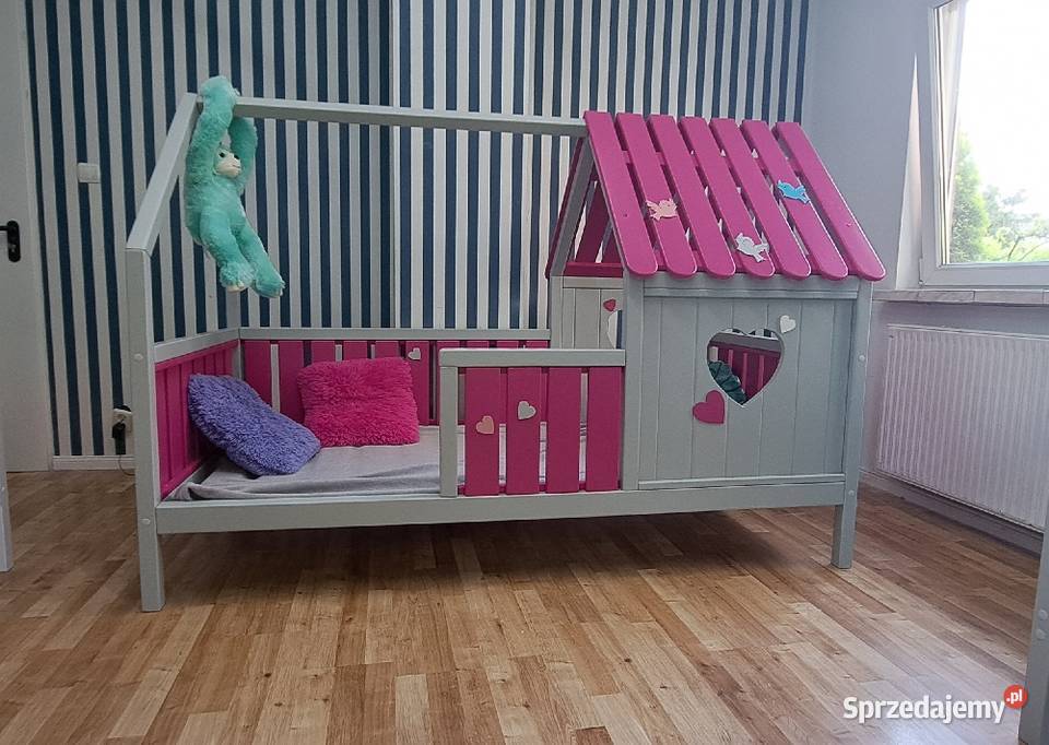 Drewniane łóżeczko łóżko dzieci 90x190 RATY Łóżka kujawsko-pomorskie Włocławek