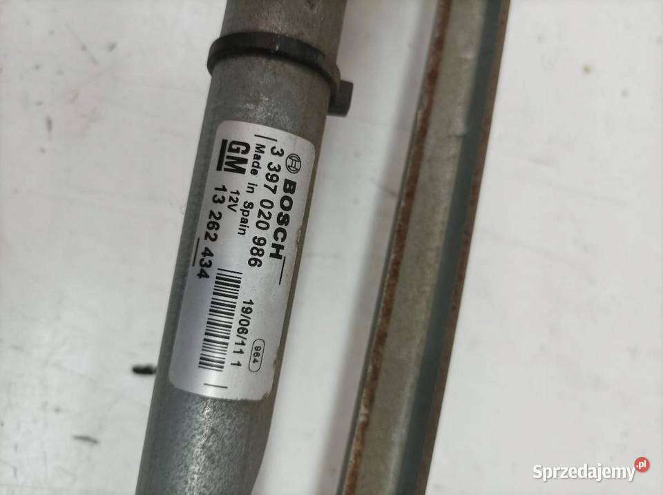 MECHANIZM WYCIERACZEK PRZÓD EU 1397220623 Opel świętokrzyskie