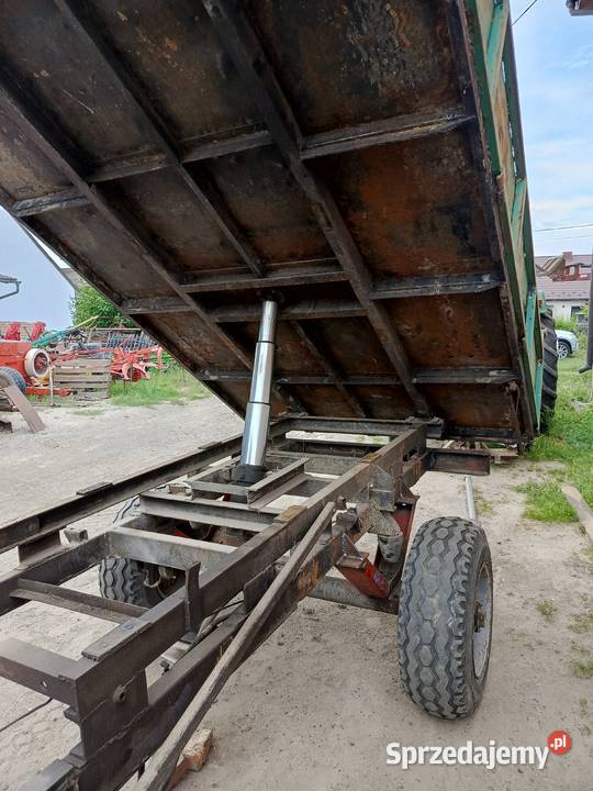 Przyczepa jednoosiowa wywrotka nieuszkodzony Łęka Opatowska
