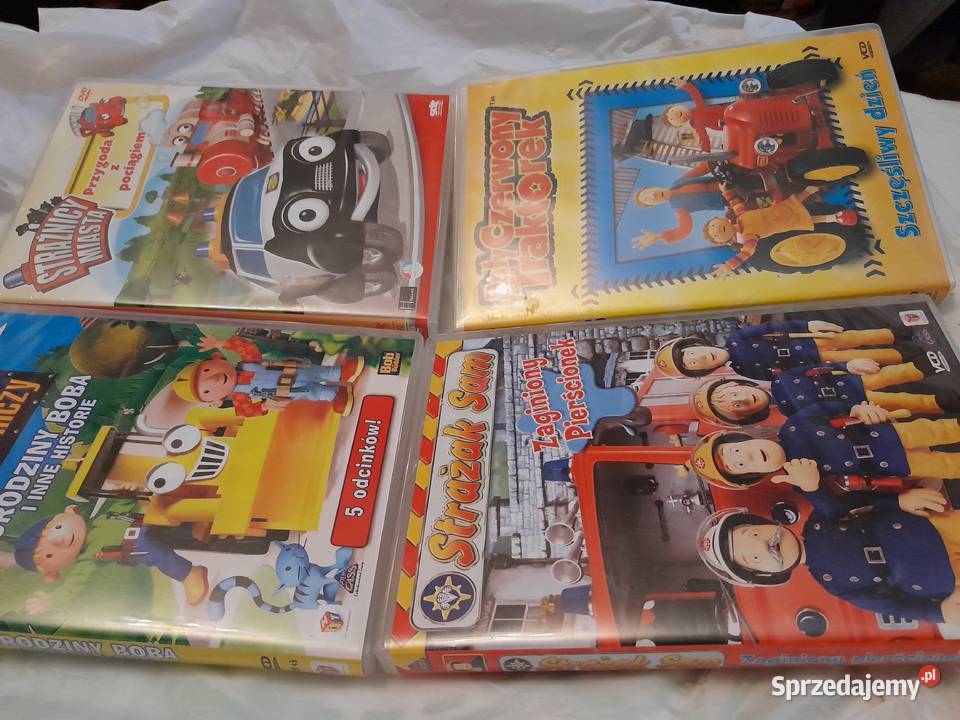 BAJKI na DVD Nowe MAM 4 Bajki na 4 płytach DVD Edukacyjne Warszawa