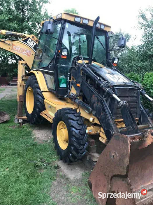 koparka koparko ładowarka CAT428 osoby prywatnej Narama