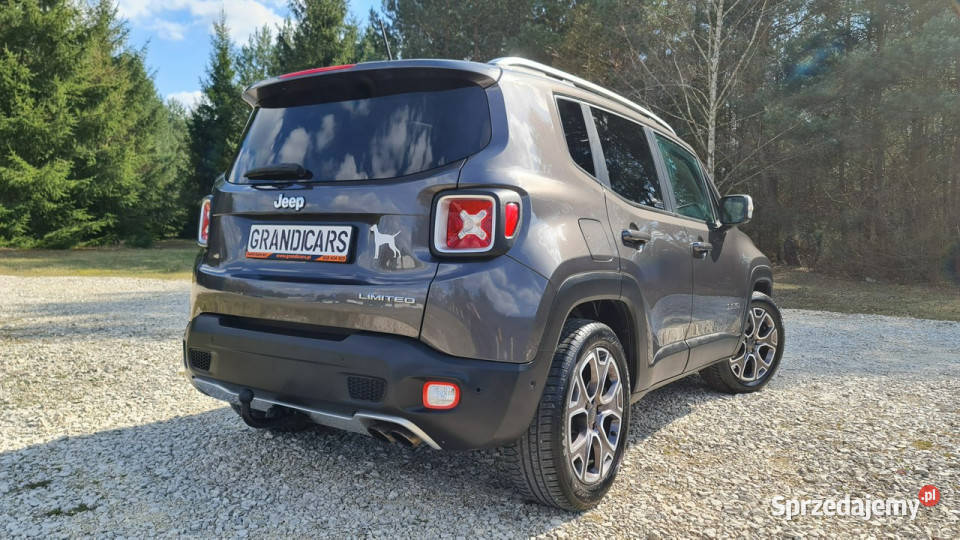Jeep Renegade 14T 140 Navi Panorama KeyLess elektryczne lusterka Chmielnik