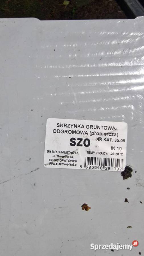 Skrzynka odgromowa kujawsko-pomorskie sprzedam