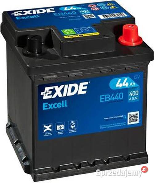 Akumulator Exide Excell 44Ah KOSTKA Katowice