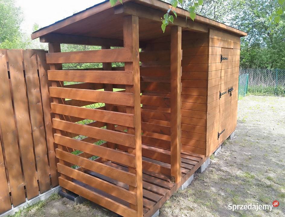 Drewutnia na drewno z pomieszczeniem Wrocław