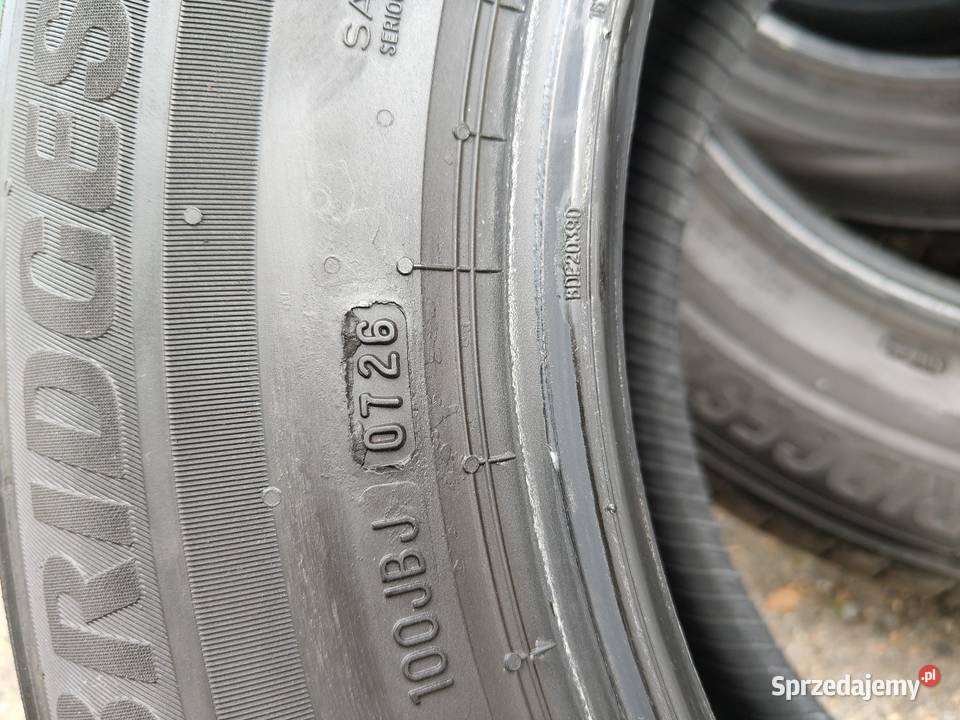 Opony letnie Bridgestone komplet 2026r śląskie Mysłowice sprzedam