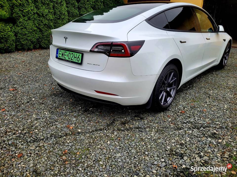 Tesla 3 Long Range 4x4 Salon Polska Boost 87000km Żdżary