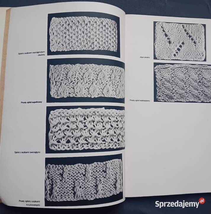 Irena Szpak Druty i szydełko Watra 1981r Wydanie Koźminek