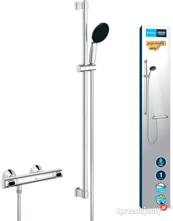 Bateria prysznicowa Grohe Precision Flow srebrny Rzeszów
