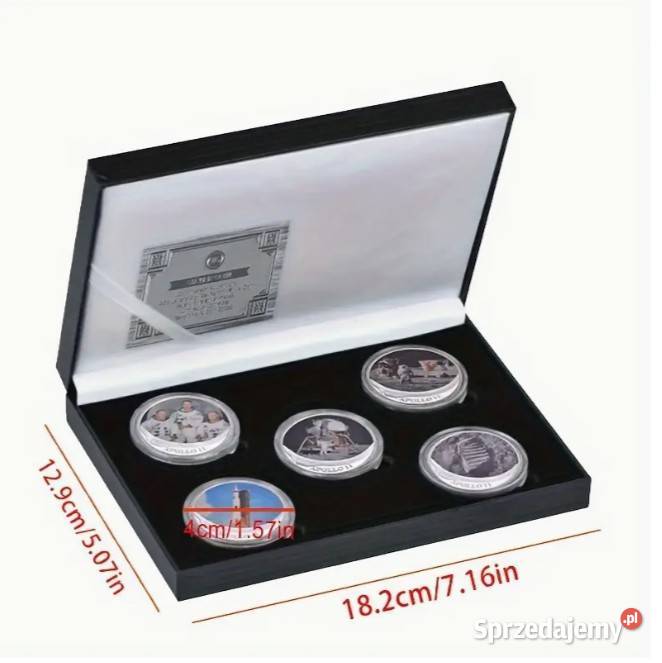 Kolekcjonerski zestaw monet medali pamiątka z Warszawa sprzedam