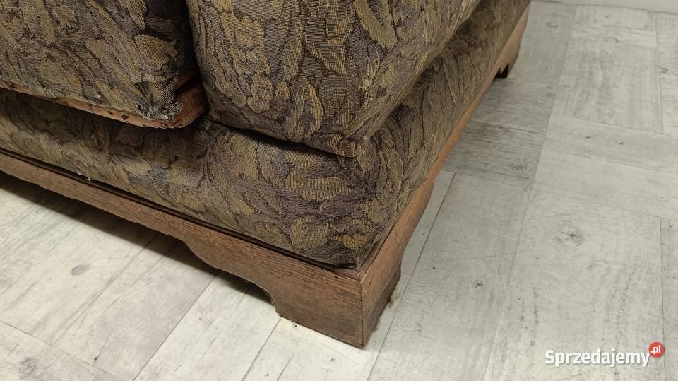 sofa Art deco lata 30te design vintage łódzkie Radomsko