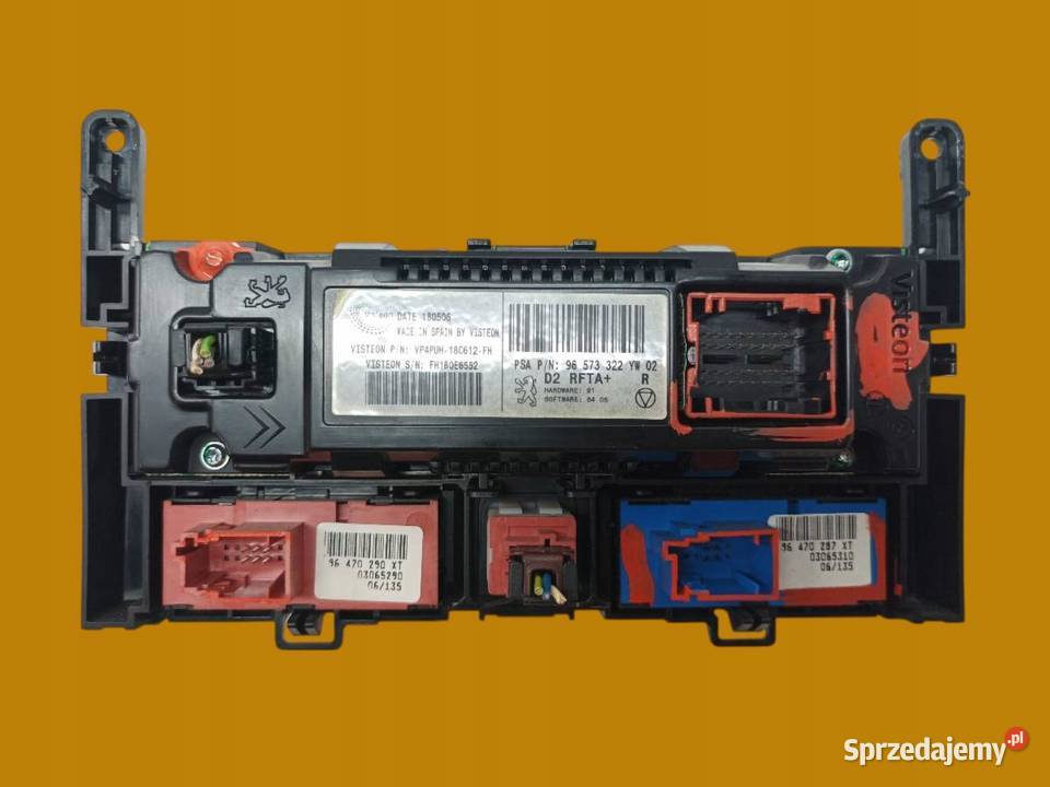 PANEL STEROWANIA 96573322YW Peugeot 407 I osobowe świętokrzyskie