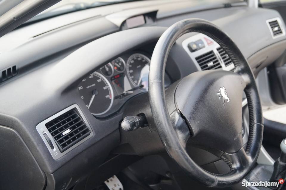 Sprzedam Peugeot 307 20 benzynagaz srebrny łódzkie