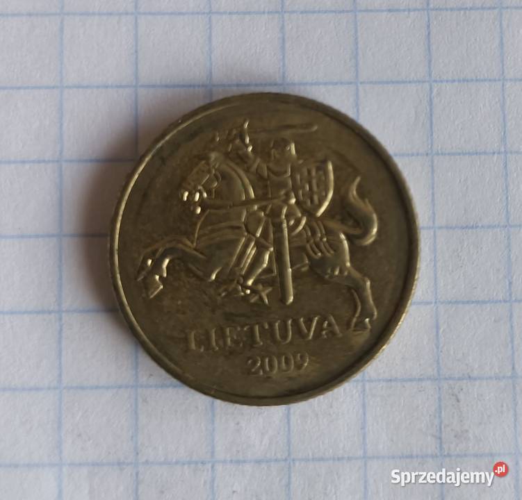 20 CENTÓW 20 CENTU 2009 LITWA Numizmatyka sprzedam