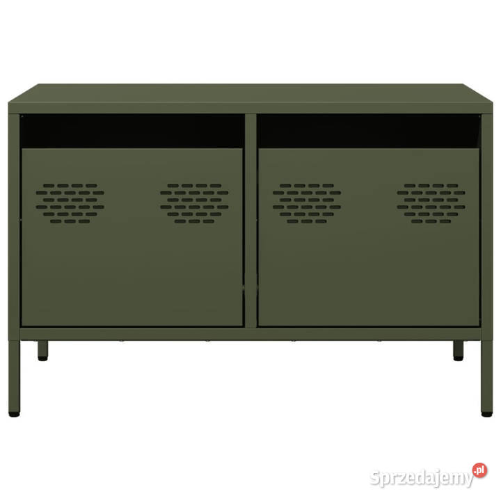 Szafka RTV oliwkowa 68x39x435 stal walcowana na Warszawa sprzedam