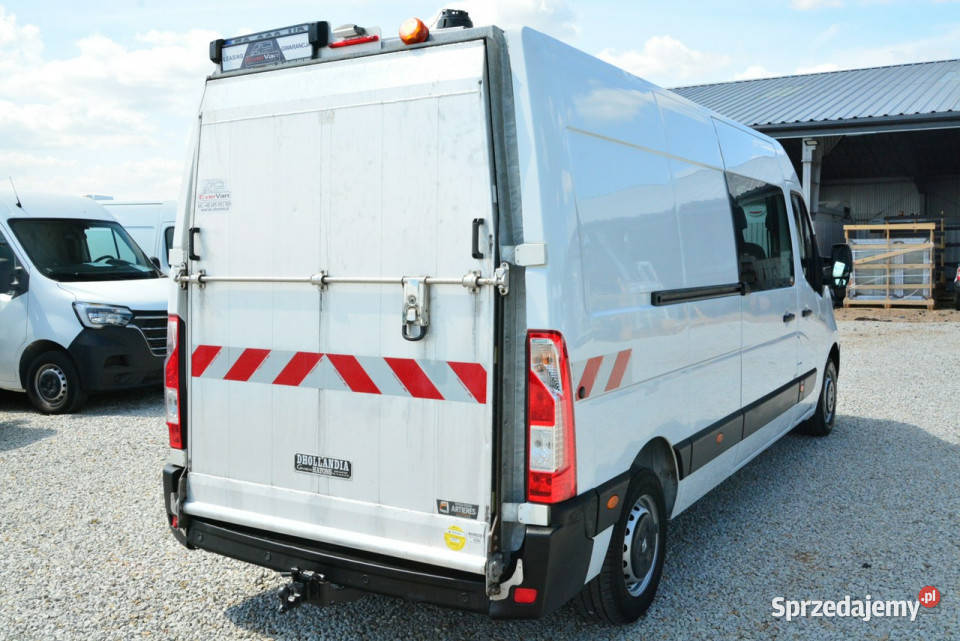 Renault Master 7 osobowy brygadówka NAJAZD pełna wspomaganie kierownicy Warszawa
