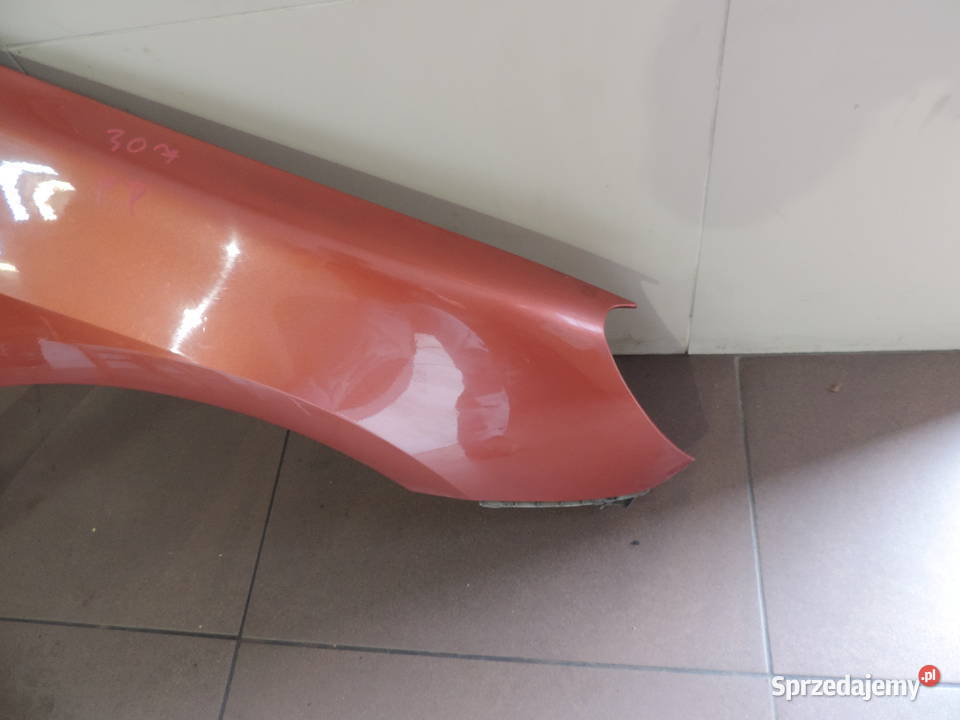 BŁOTNIK PRAWY PRZEDNI PEUGEOT 307 Rok produkcji 2003 Nowy Sącz