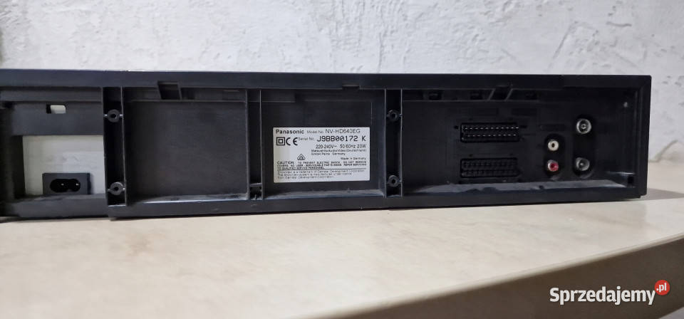 Video magnetowid Panasonic NVHD640 NV 640 VHS sprzedam