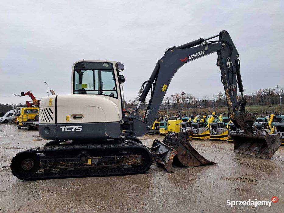 Minikoparka SCHAEFF TEREX TC 75 17r 75T volvo Sułów