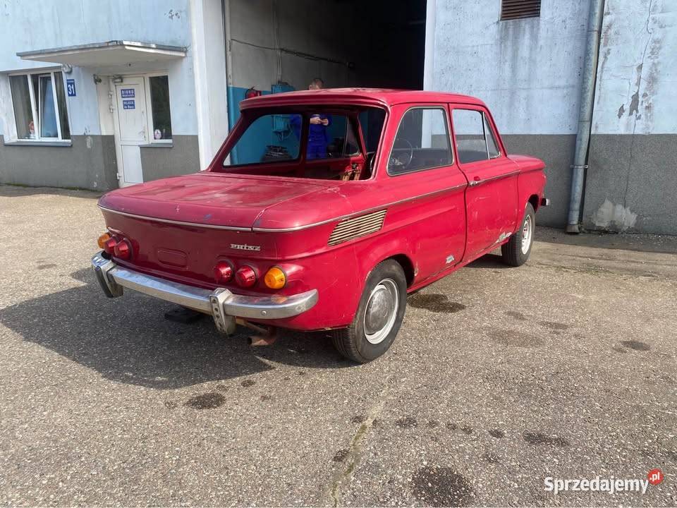 NSU Prinz 1969 DOKUMENTY TRANSPORT warmińsko-mazurskie Morąg