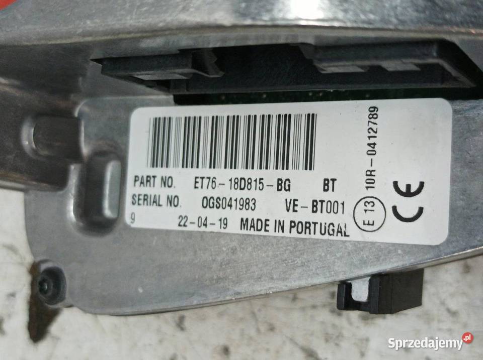 PANEL STEROWANIA RADIA ET7618D815BG Ford Transit świętokrzyskie