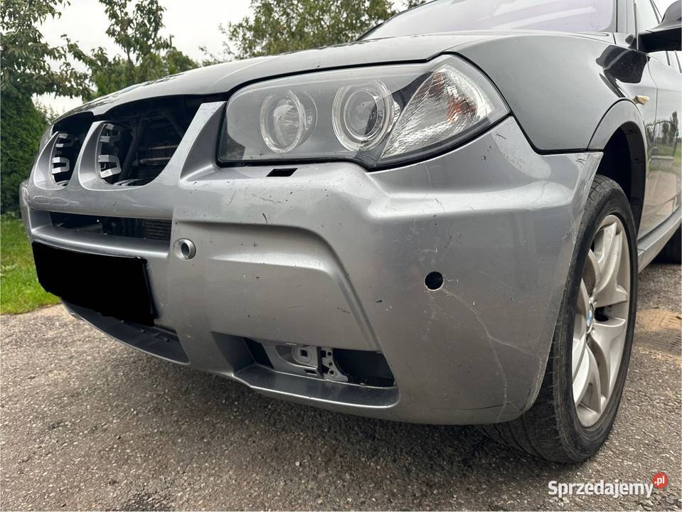 BMW X3 E83 Mpakiet przedlift zderzak przedni Zderzaki pomorskie