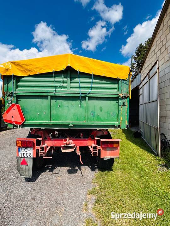 Przyczepa IFA HL 8011 10 t lubelskie Siedliszcze sprzedam