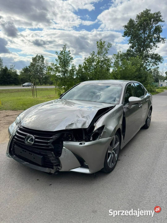 Lexus GS I rej 2019 Salon Mały Przebieg Pali czujnik zmierzchu Karczew