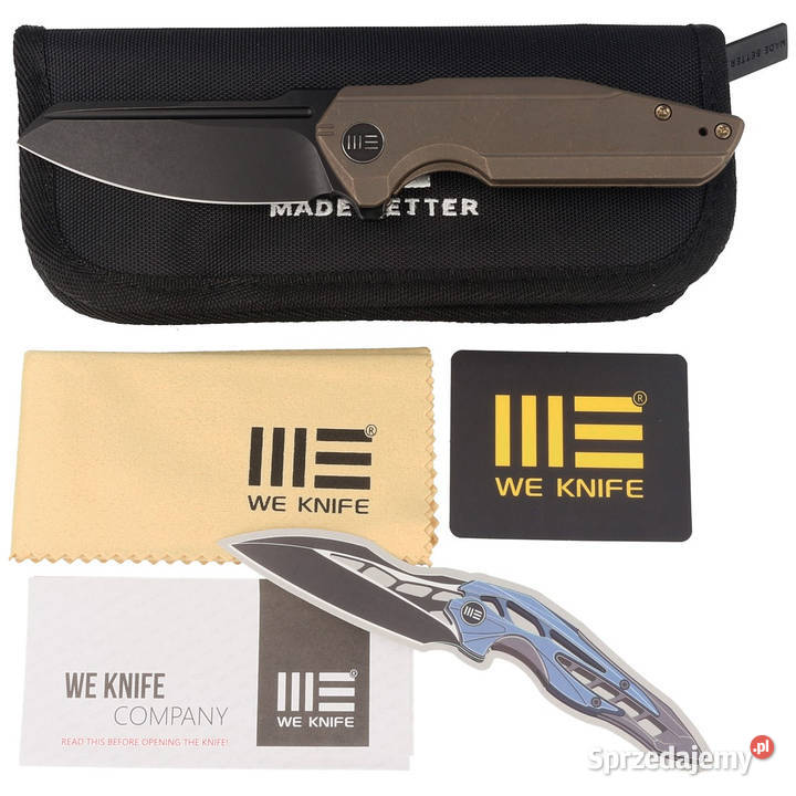 Nóż składany WE Knife StarHawk Bronze Titanium Warszawa sprzedam