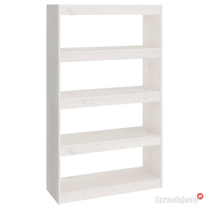 Regał na książkiprzegroda biały 80x30x1355 Regały Warszawa