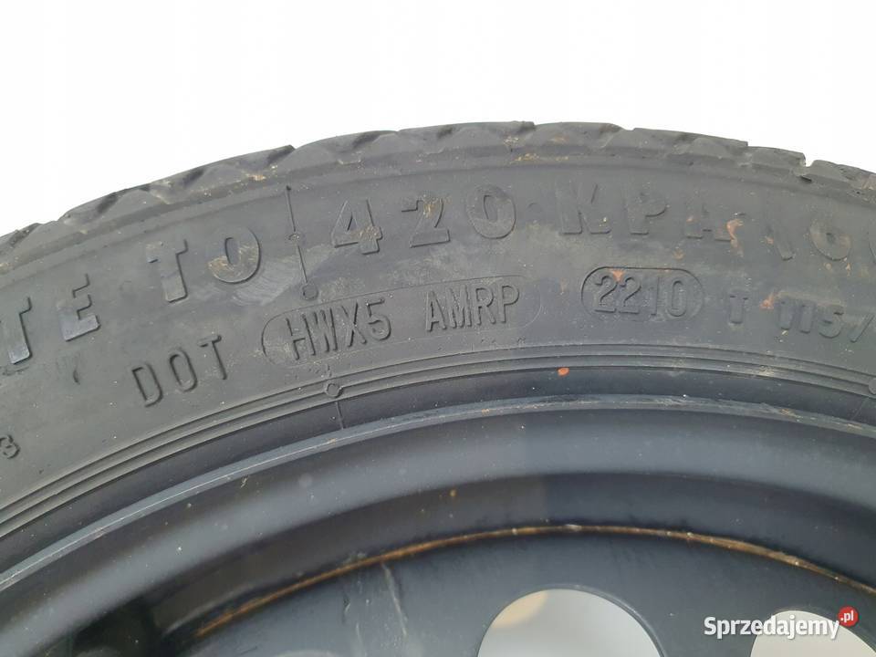 KOŁO DOJAZDOWE Opel Astra J Zafira C dojazdówka Chełm sprzedam