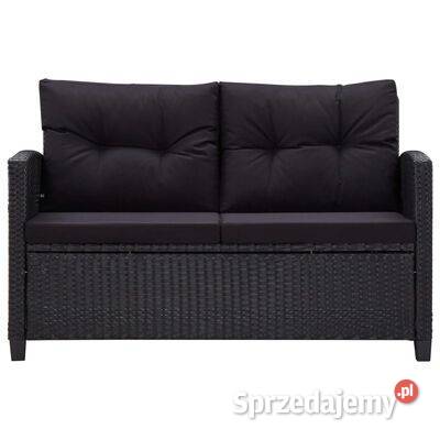 vidaXL 2osobowa sofa ogrodowa z poduszkami