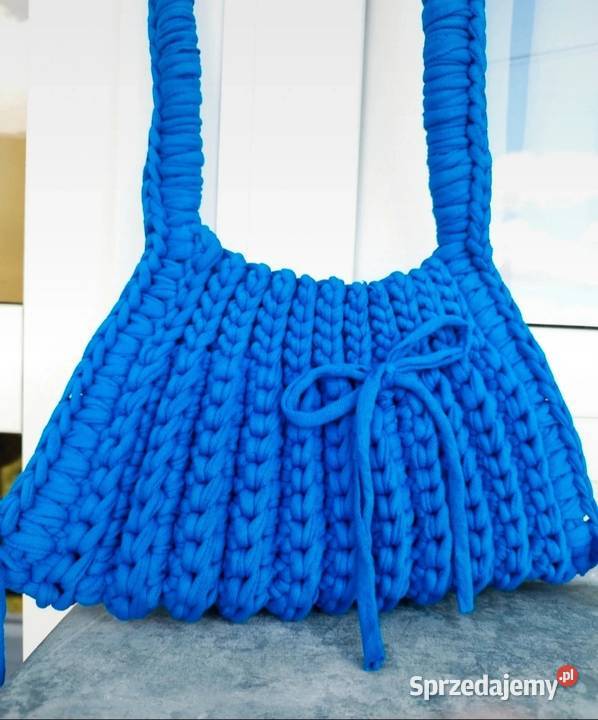Torebka crochet Seashell ręcznie robiona łódzkie Piotrków Trybunalski