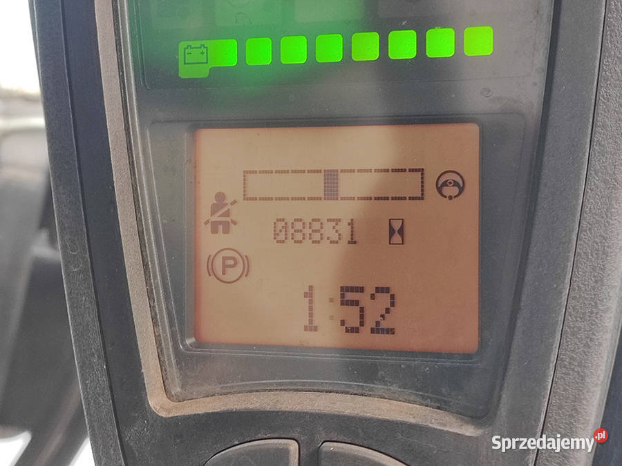 Wózek widłowy elektryczny Linde E20PH02 triplex Kęty
