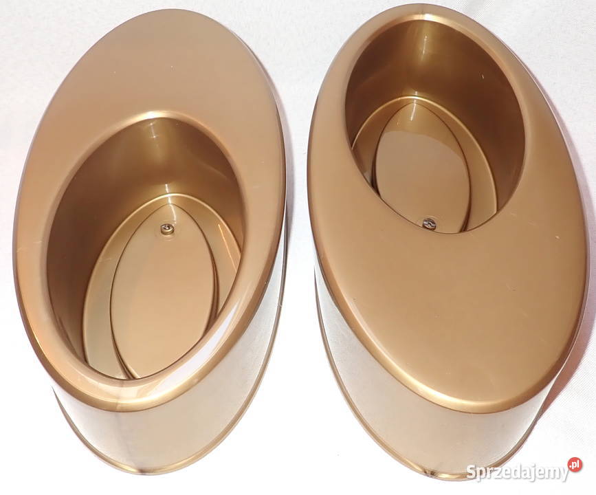 Miska złota Owal 34 na stroiki Złote miski