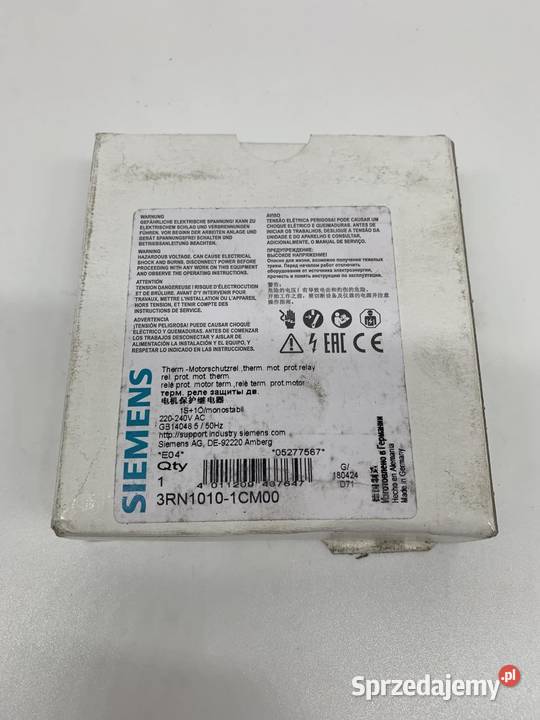 Siemens 3RN1010100 Termistor mazowieckie Warszawa sprzedam