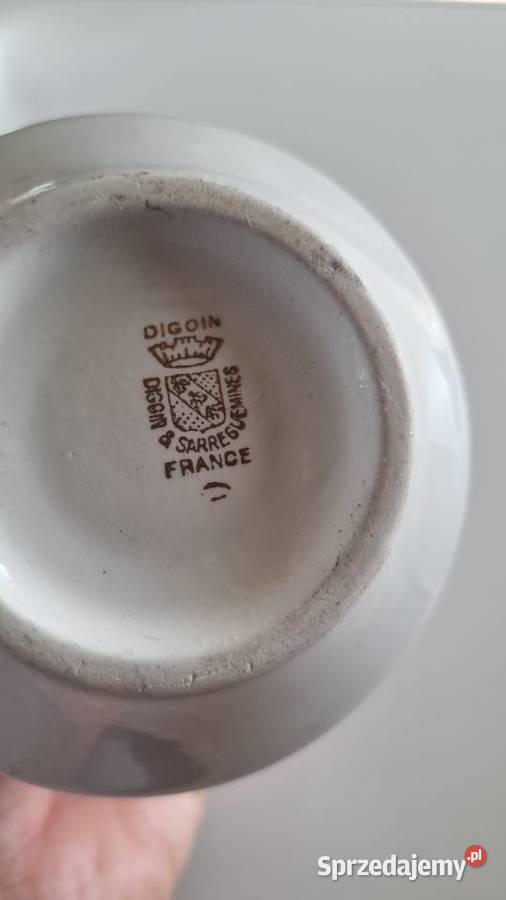 Mlecznik Porcelana Francuska Sarreguemines Wola Podłężna