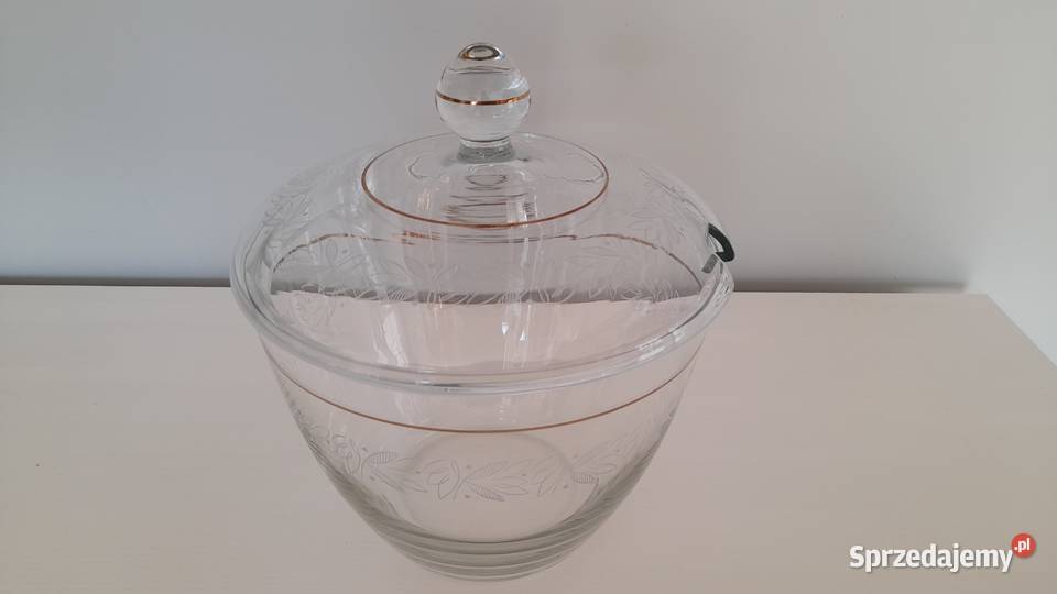 Zestaw do ponczu serwis misa filiżanki waza Garwolin