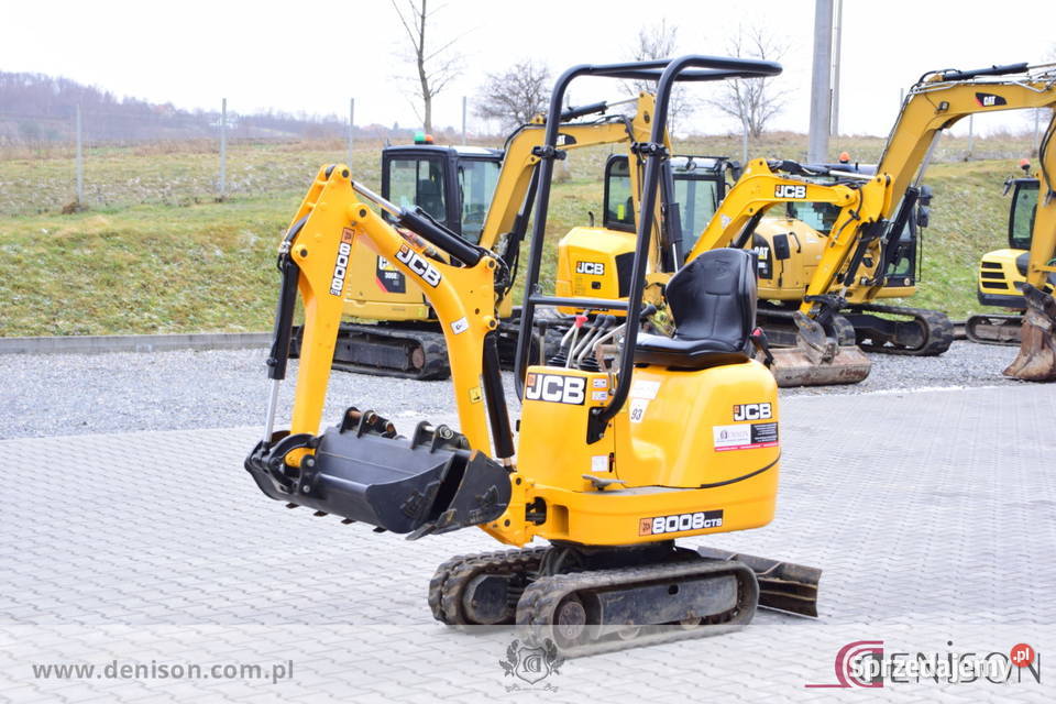 Koparka JCB 8008 CTS Pozostałe Suchoraba