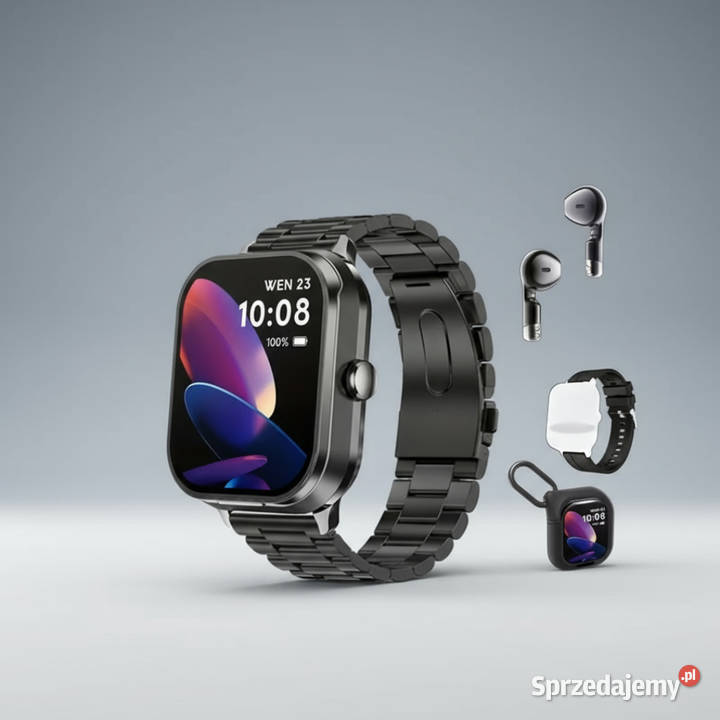 Smartwatch z wbudowanymi słuchawkami 2w1 Zestaw Pozostałe Mrągowo
