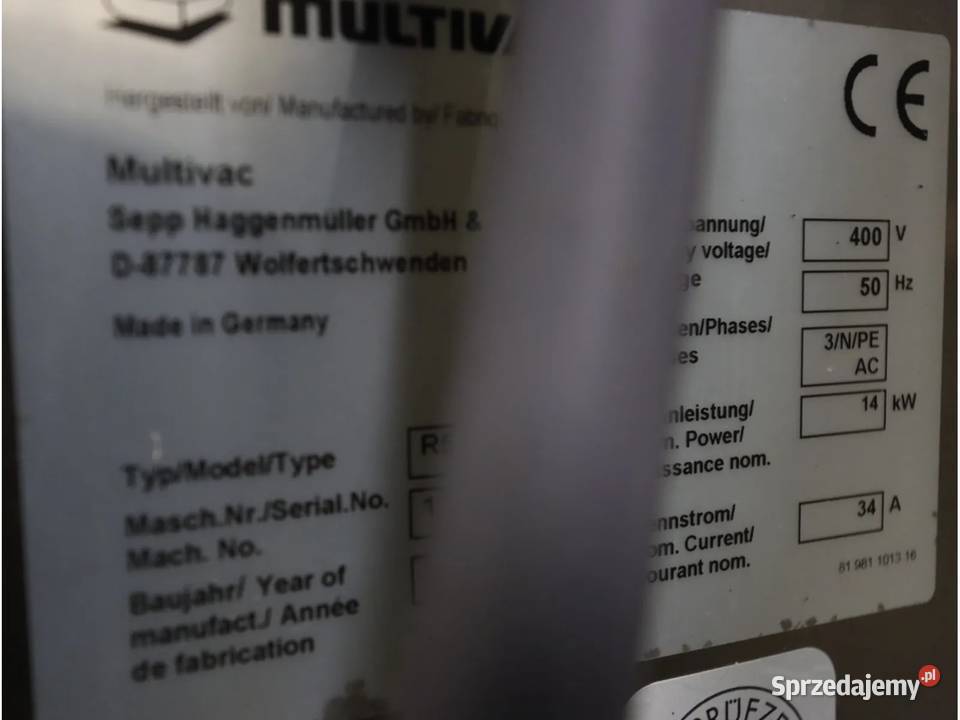 Multivac R535 Termoformierka