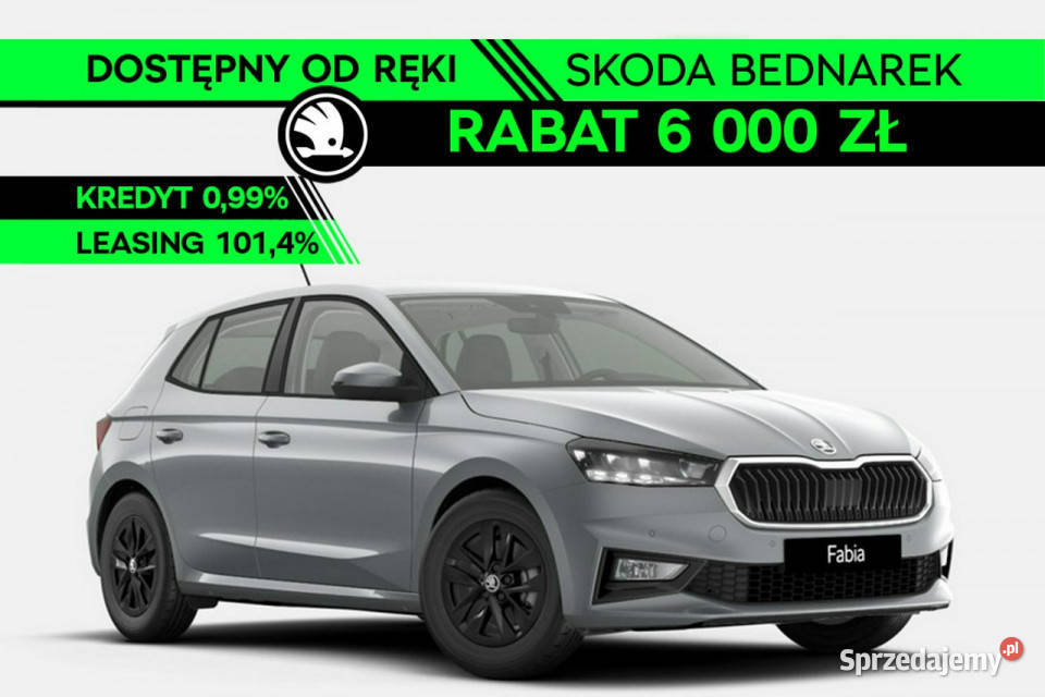 koda Fabia Drive 10 TSI 115 Dostępna ręki IV światła LED Łódź