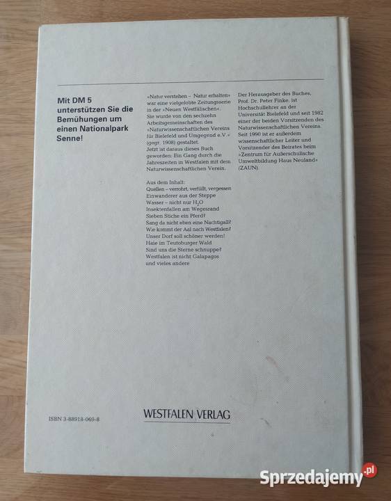 Natur verstehen Natur erhalten przyroda, krajobrazy Hajnówka sprzedam