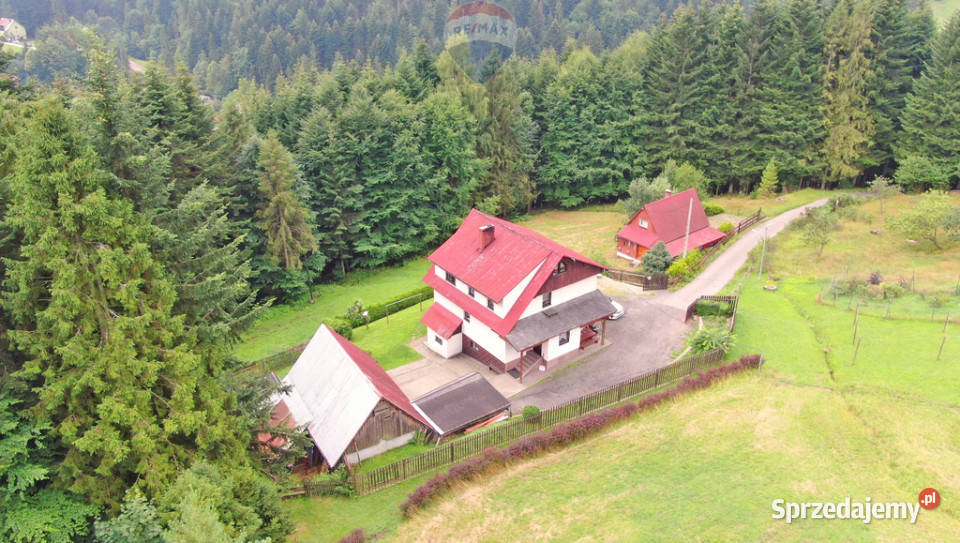 Dom z działką w pięknej okolicy 10125m2 Żabnica